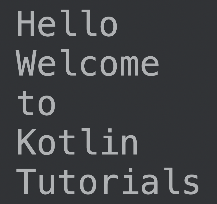 Equivalent Of Java String In Kotlin Delft Stack